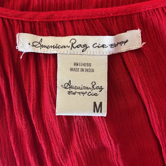 American Rag cold shoulder top M - Picture 4 of 6